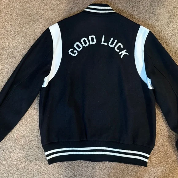 HUF X GOLDEN BEAR WOOL BLACK XL GOOD LUCK RARE